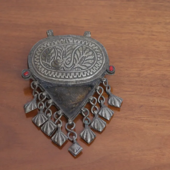 Pendents Kashmiri Traditional Antique Silver 21