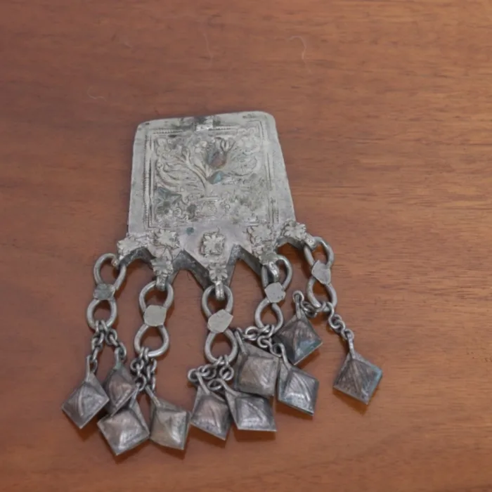 Pendents Kashmiri Traditional Antique Silver 27