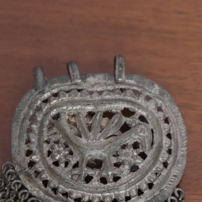 Pendents Kashmiri Traditional Antique Silver 38