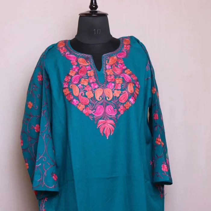 Pheran with sleeve embroidery BA 06