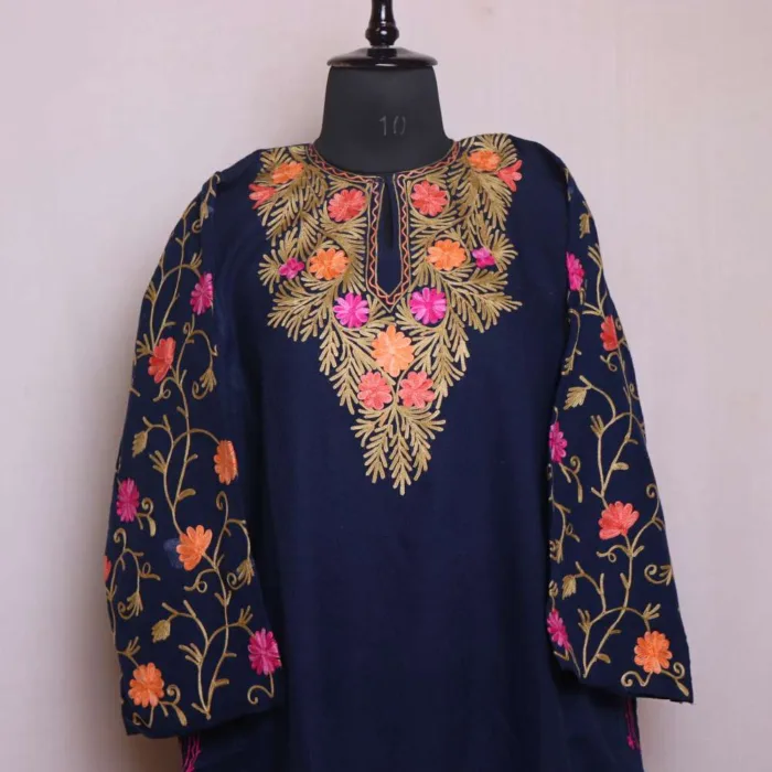 Pheran with sleeve embroidery BA 12