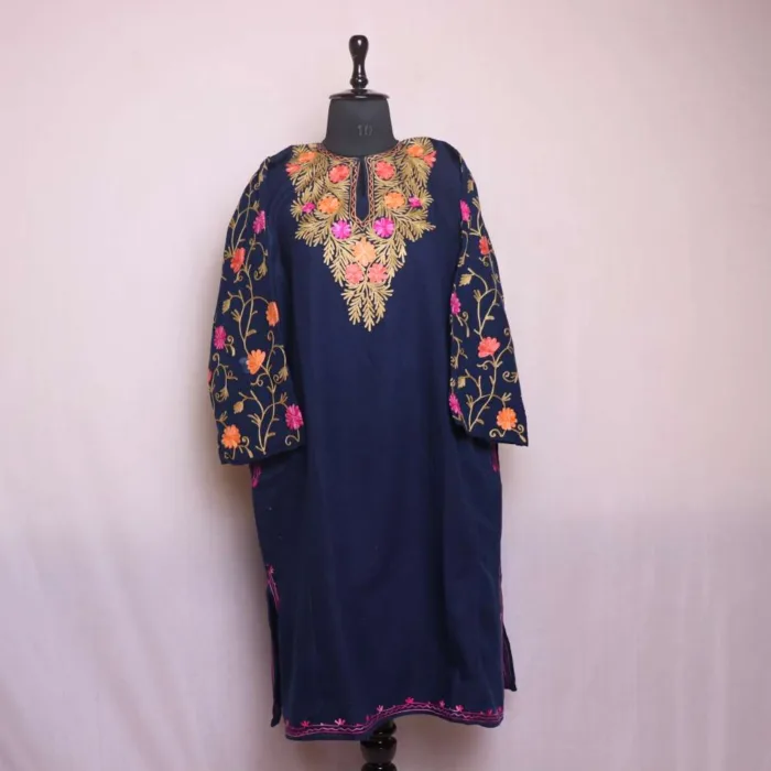 Pheran with sleeve embroidery BA 13 jpg