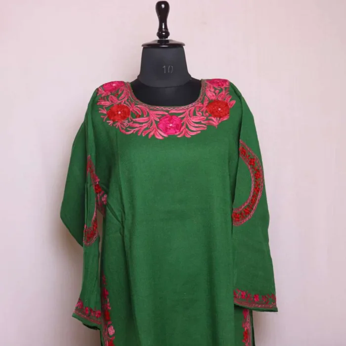 Pheran kurta woolen women BA 10 jpg