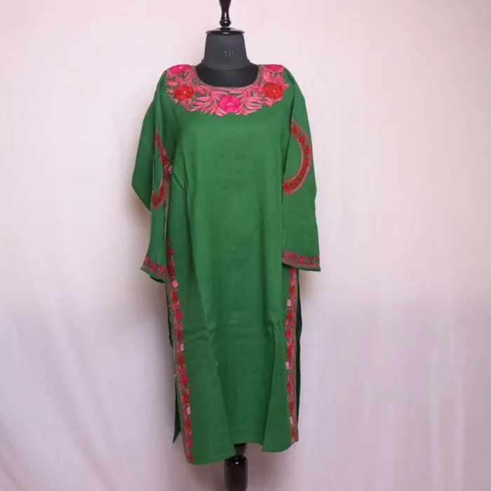 Pheran kurta woolen women BA 11 jpg