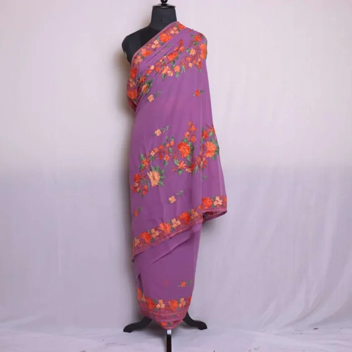 Sarees from Kashmiri with aari emrbroidery 35 jpg