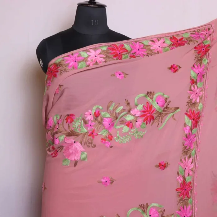 Sarees from Kashmiri with aari emrbroidery 48 jpg