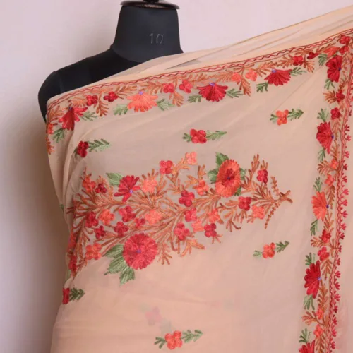 Sarees from Kashmiri with aari emrbroidery 56