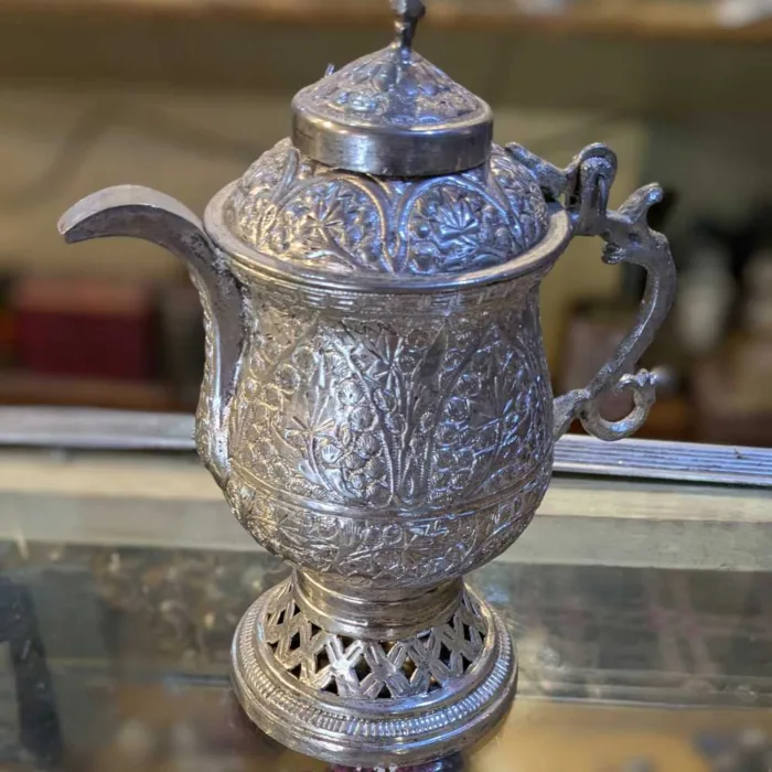 Traditional decorative kashmiri samavar german silver