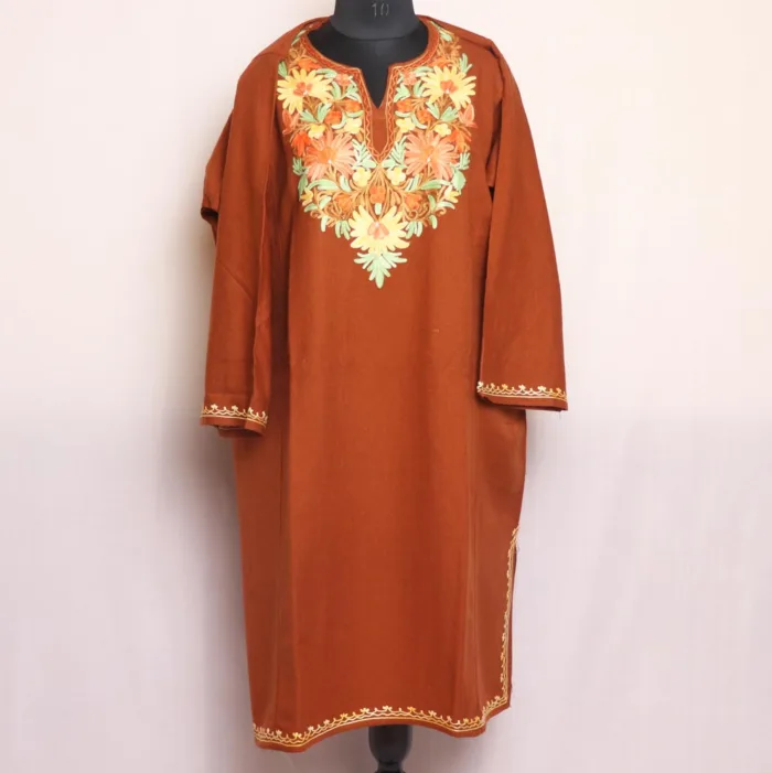 pheran kashmiri woolen cashmilon dress design 16 1