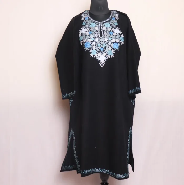 pheran kashmiri woolen cashmilon dress design 19