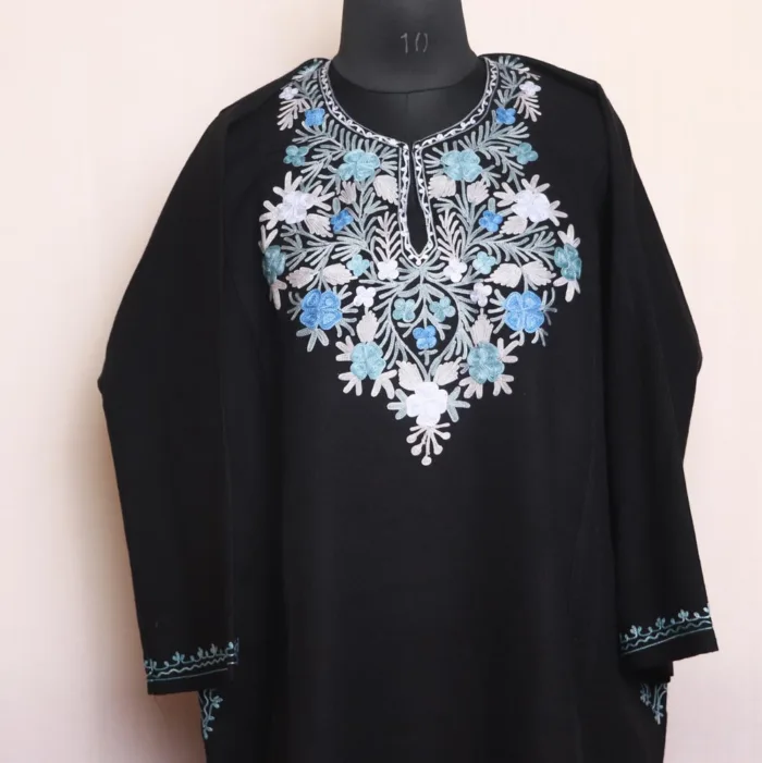 pheran kashmiri woolen cashmilon dress design 20