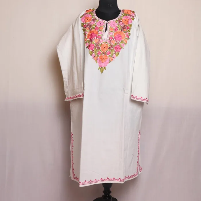 pheran kashmiri woolen cashmilon dress design 22