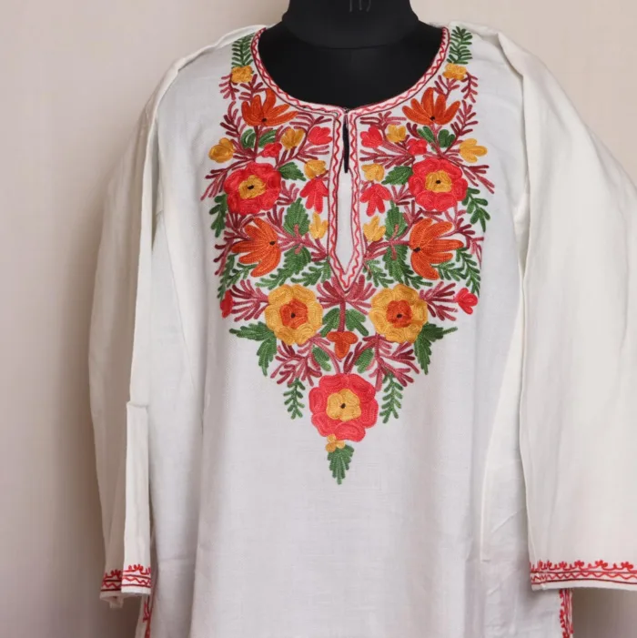 pheran kashmiri woolen cashmilon dress design 40