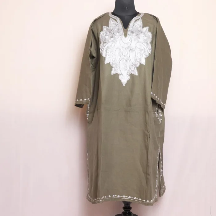 pheran kashmiri woolen cashmilon dress design 46