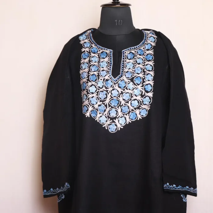 pheran kashmiri woolen cashmilon dress design 50