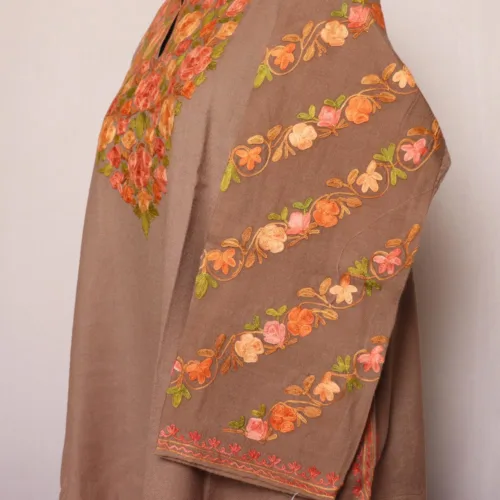 raffal wool pheran arm embroidery aari 22