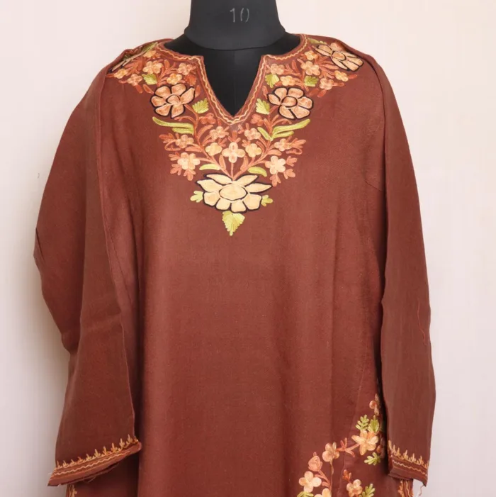 raffal wool pheran arm embroidery aari 25 jpg