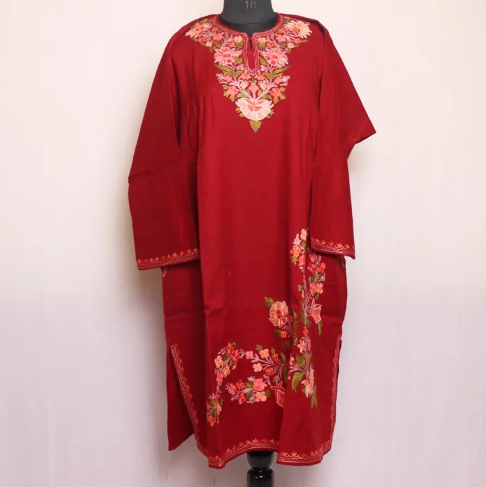 raffal wool pheran arm embroidery aari 27 jpg