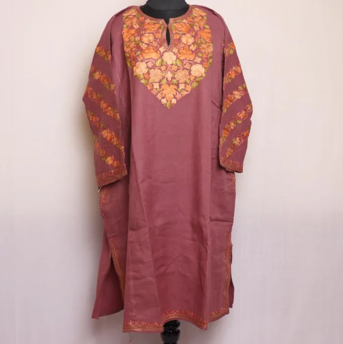 raffal wool pheran arm embroidery aari 3 jpg