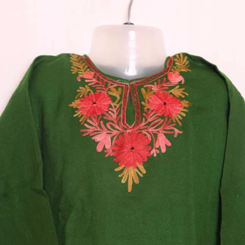 Baby Girl Kids Kashmiri Pheran feran Dress 41