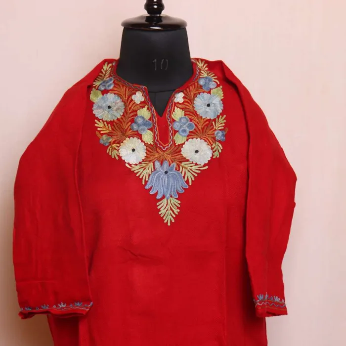 Baby Girl Kids Kashmiri Pheran feran Dress 52