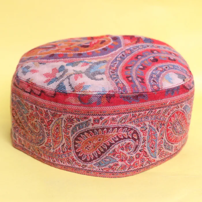 Classic Shah Jahani Kani Cap from Kashmir