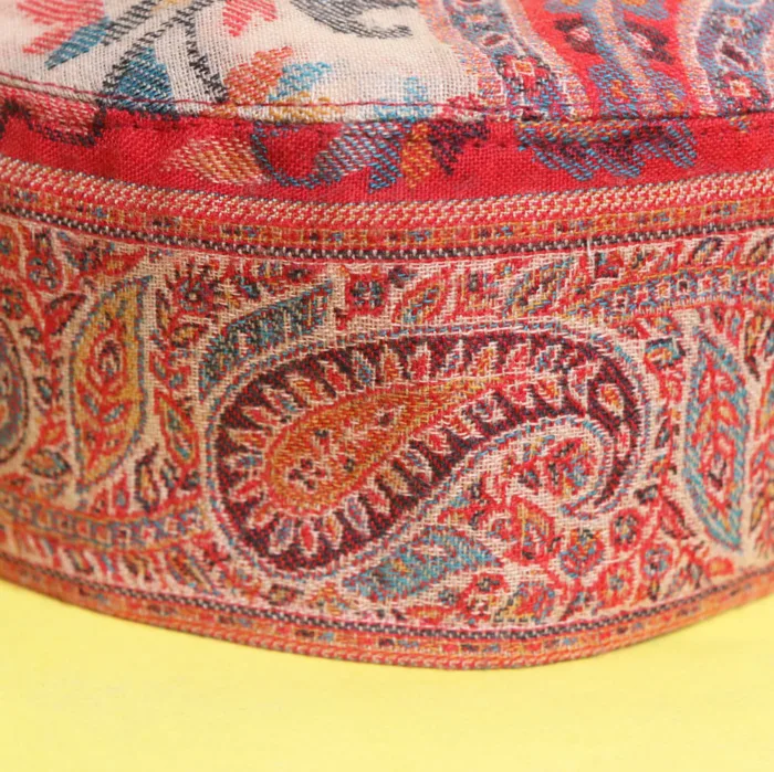 Classic Shah Jahani Kani Cap from Kashmir - Image 2