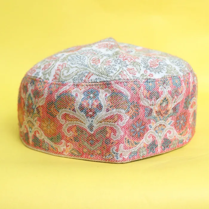 Hilal-e-Shah Elegant Kani Cap from Kashmir