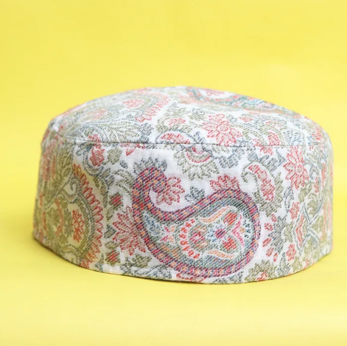 Noorani Kani Cap with Heritage Charm