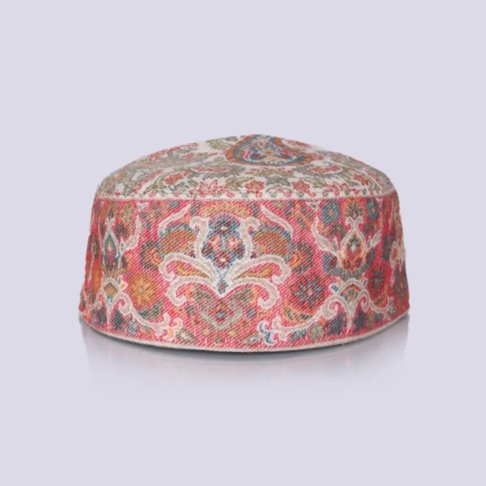 Hilal-e-Shah Elegant Kani Cap from Kashmir