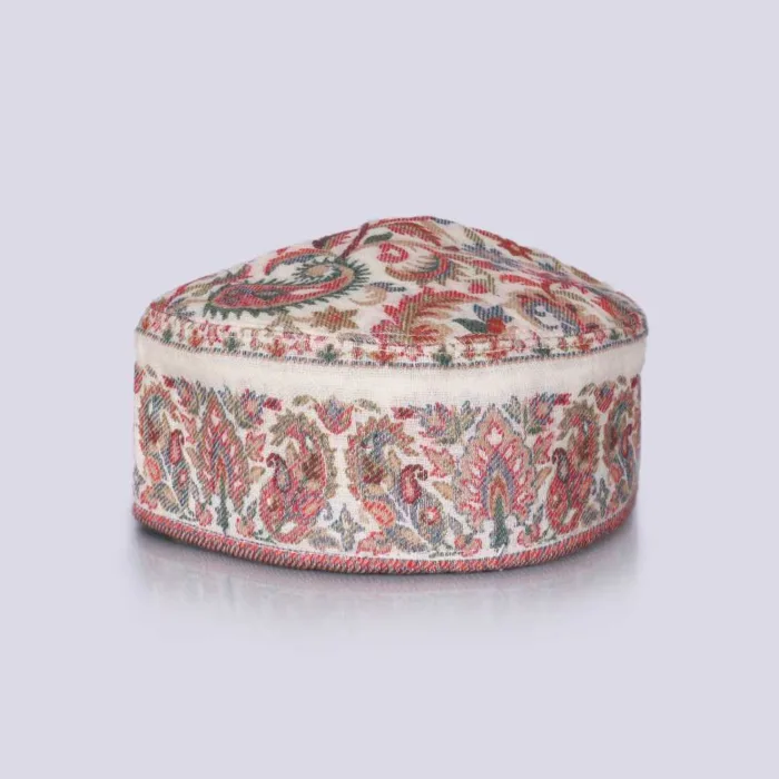 Zafran Heritage Kani Cap for Traditional Wear