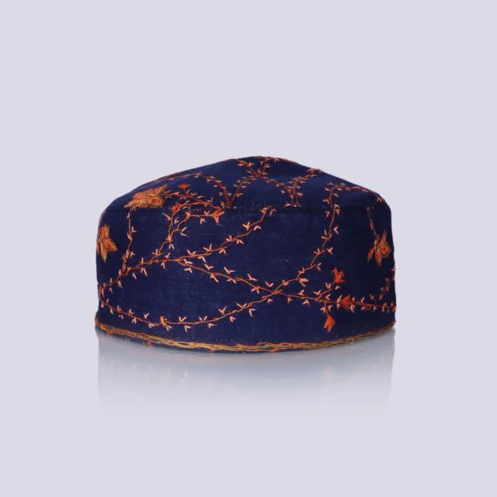 Hadiqa Toosha Cap Crafted with Sozni Art