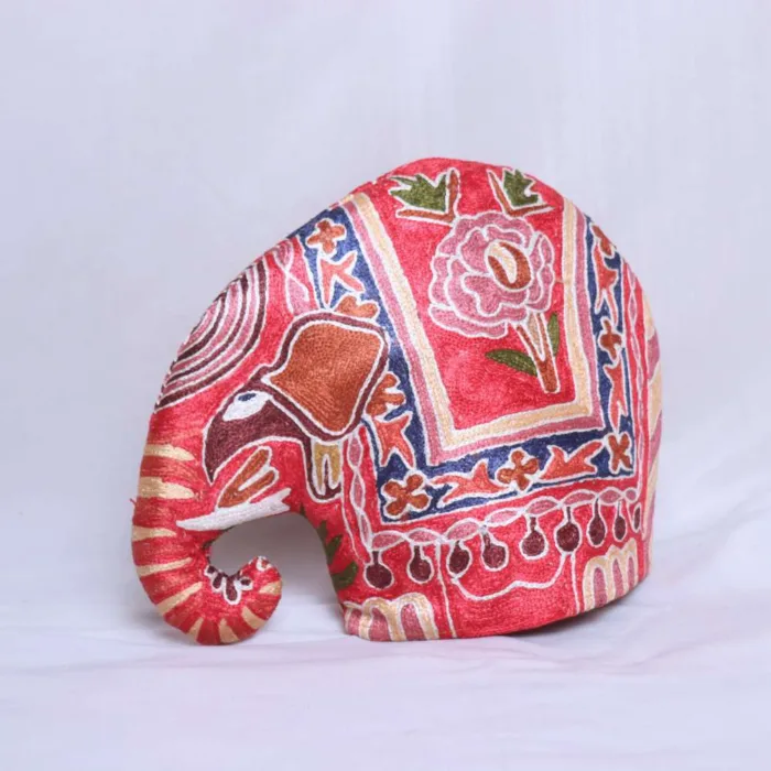 Kashmiri Handmade Elephant Chain Stitch Tea Cozy