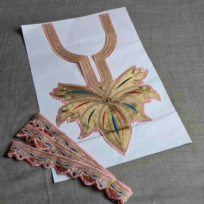 Tilla Patch Lace Chinar leaf Scalping 07