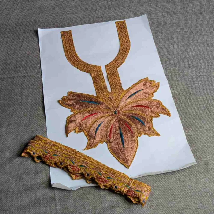 Tilla Patch Lace Chinar leaf Scalping 15