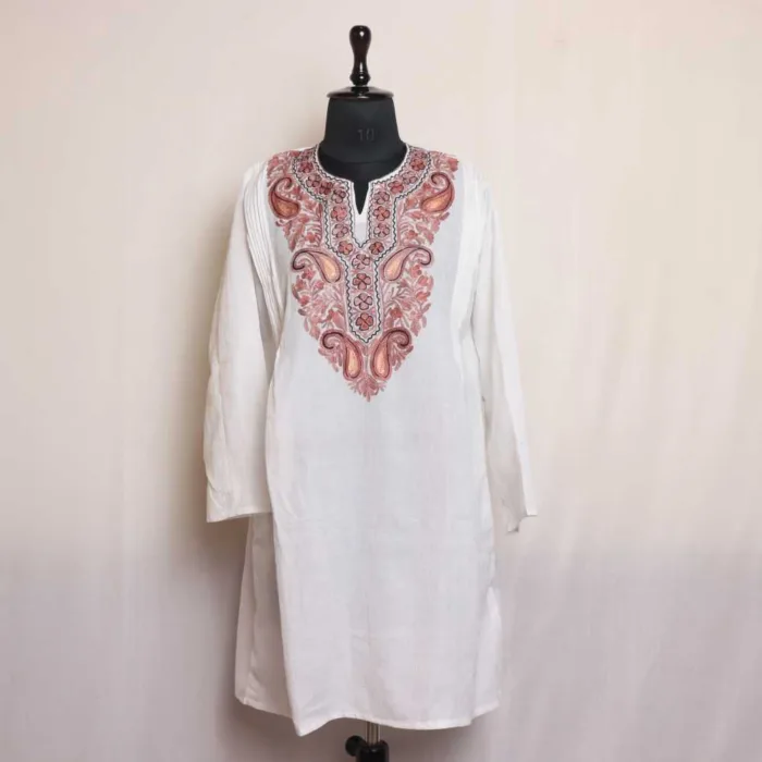 Western Kashmiri Top with aari embroidery 11