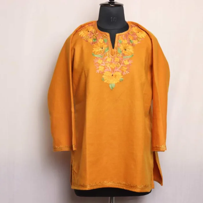 Woolen kashmiri short kurta and kurti top30