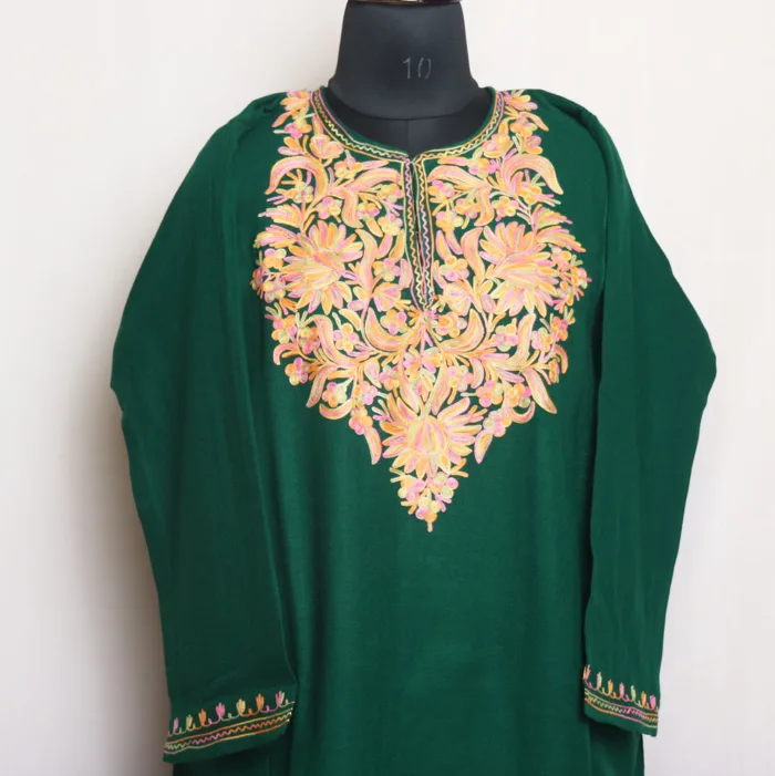 cashmilon pheran kashmiri dress 11