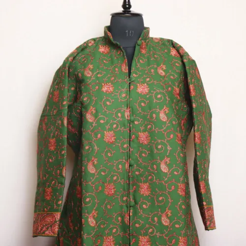 cashmilon pheran phiran aari jal front sleeve 36