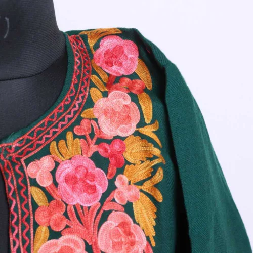 kashmiri phiran dress with embroidery 29