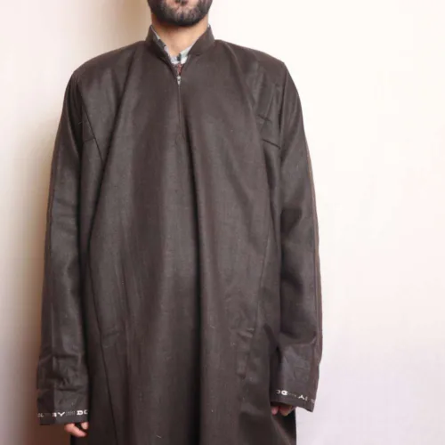 lakeer dark Brown Pheran men 02