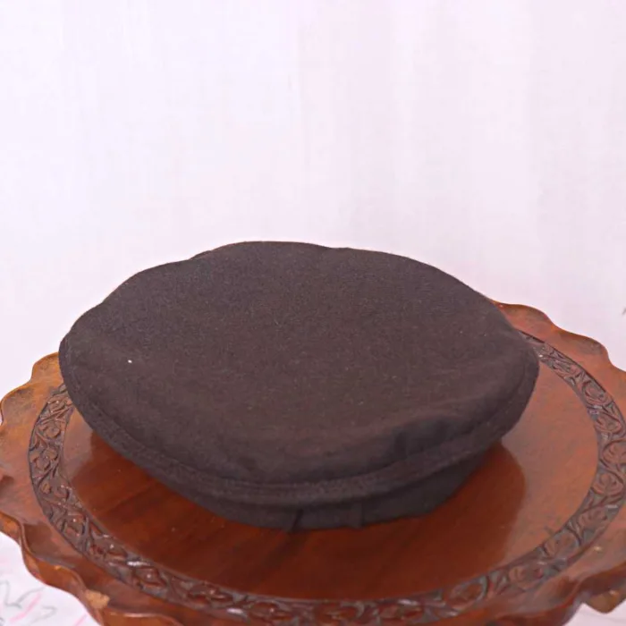 Dark Brown Pakol Cap | Afghani Style - Image 2