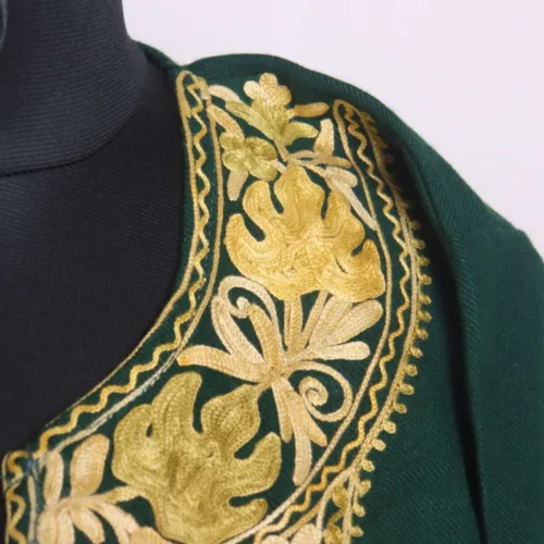 Kashmiri cashmilon pheran with aari embroidery26 1