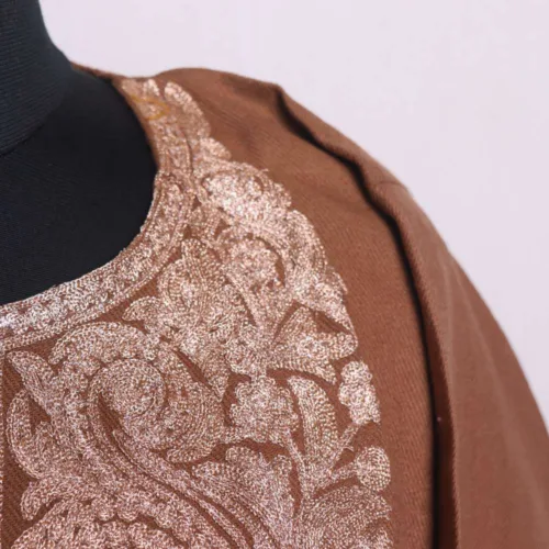 Kashmiri cashmilon pheran with zari embroidery34 4