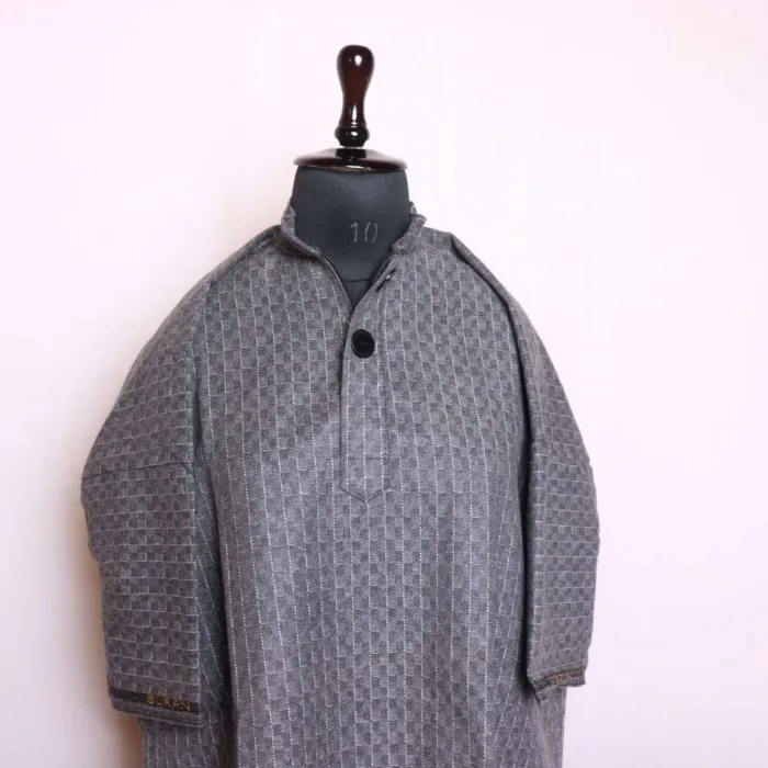 Elegant Boys Pheran | Phiran Crafted in Tweed - Badamweer Collection ( L: 35.5 ) - Image 2