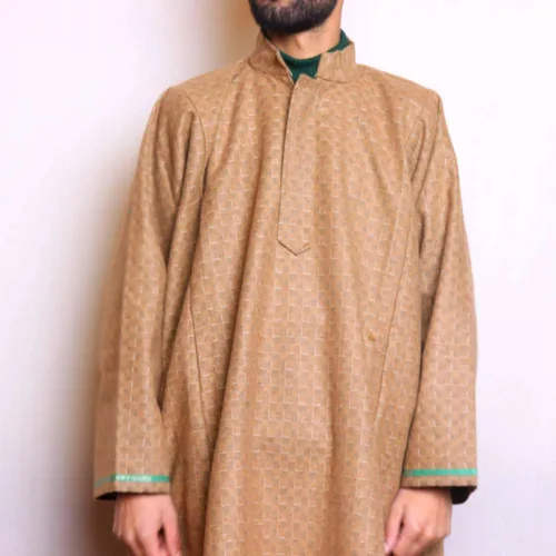 Kashmiri tweed pattu pheran for winter for men15 4