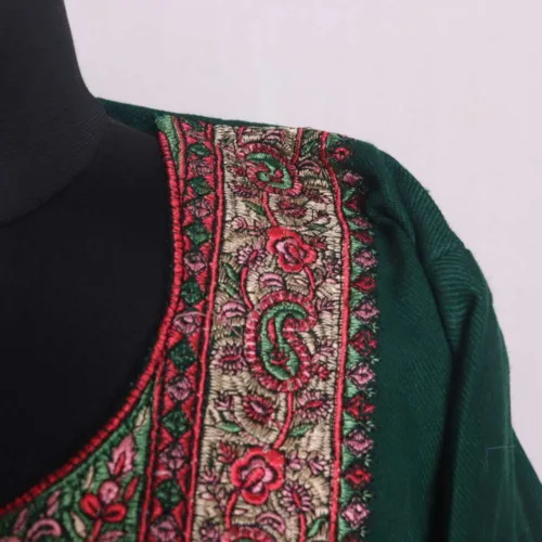 Needle Embroidery With Sleeve Work Pheran04