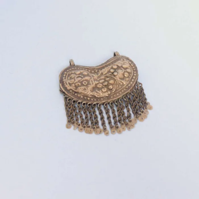 Vintage Kashmiri Pendent with Detailed Filigree Work | Classic Style