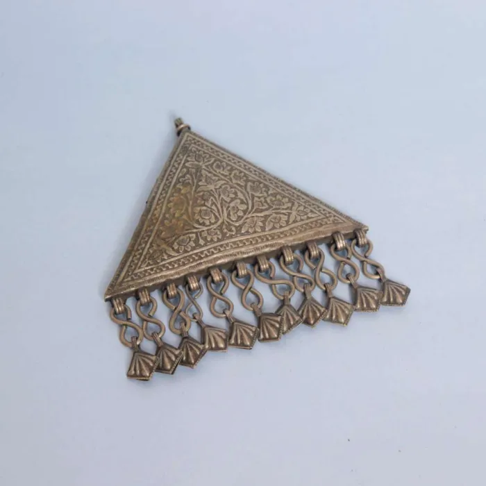 Handcrafted Kashmiri Pendent with Unique Heritage Design | Vintage Style