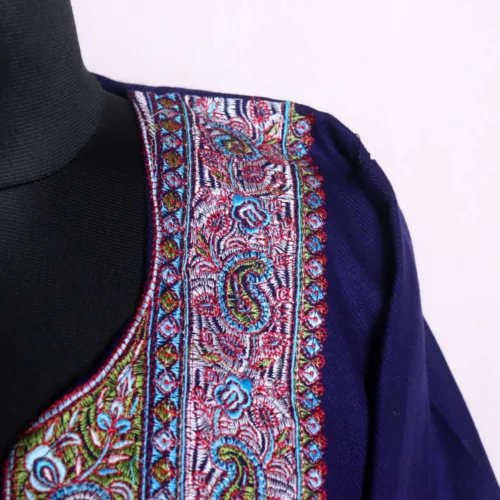 kashmiri cashmilon sozni embroidered pheran04